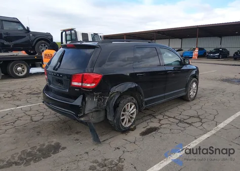 2017 Dodge Journey Sxt Awd из США, поврежденный, VIN 3C4PDDBG1HT513101
